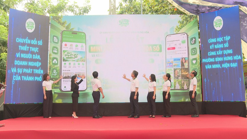 Phường Bình Hưng Hòa ra mắt các nền tảng số phục vụ người dân - Ảnh 4.