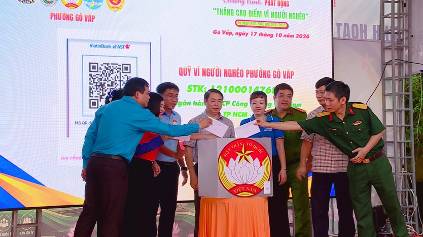Phường Gò Vấp đẩy mạnh chăm lo an sinh xã hội trong Tháng cao điểm “Vì người nghèo” - Ảnh 4.