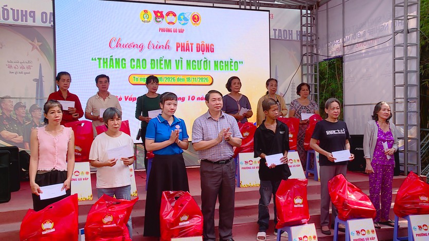 Phường Gò Vấp đẩy mạnh chăm lo an sinh xã hội trong Tháng cao điểm “Vì người nghèo” - Ảnh 5.