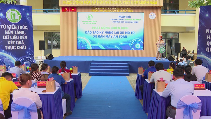 Phường Hòa Bình tổ chức Ngày hội Chuyển đổi số - chuyển đổi xanh năm 2026 - Ảnh 4.