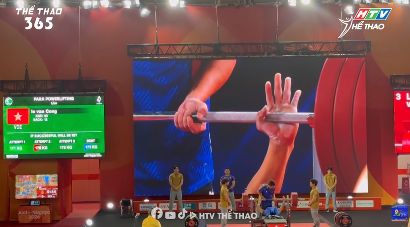 Lê Văn Công giành HCB cử tạ tại Asian Para Games 2026 - Ảnh 2.