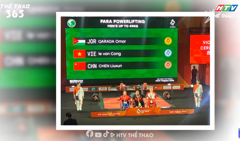 Lê Văn Công giành HCB cử tạ tại Asian Para Games 2026 - Ảnh 4.