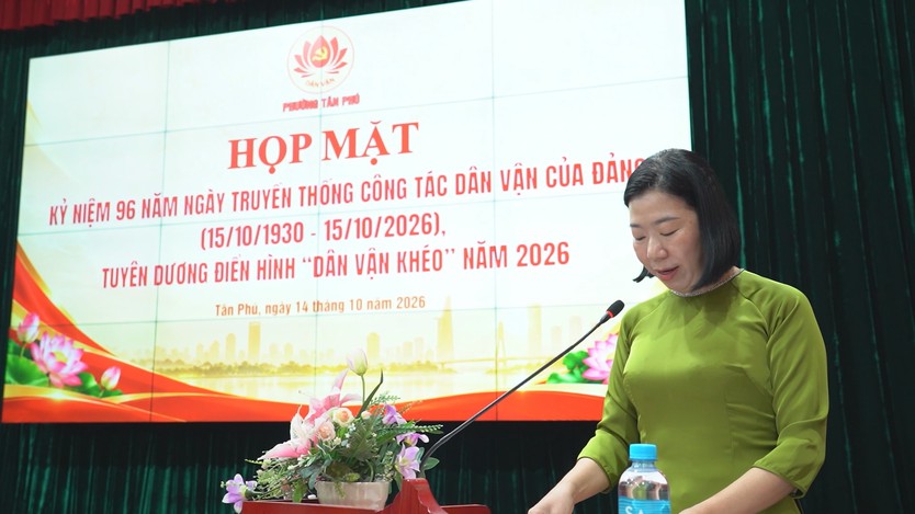 Phường Tân Phú tuyên dương các điển hình “Dân vận khéo” năm 2026 - Ảnh 2.