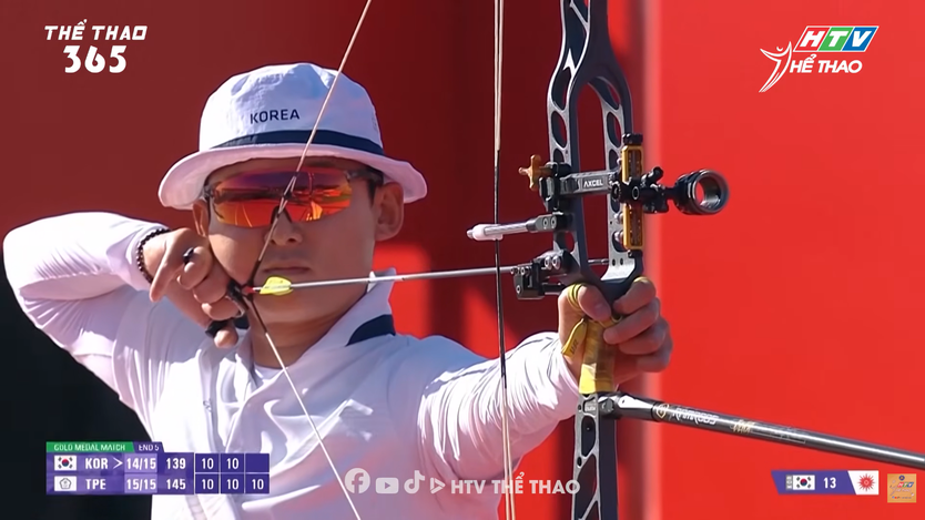 Bắn cung Hàn Quốc có HCV đầu tiên tại ASIAD 20 - Ảnh 1.