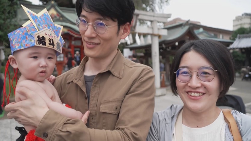 Lễ hội Naki Sumo tại Nhật Bản: Tiếng khóc trẻ thơ là lời cầu chúc bình an - Ảnh 2.