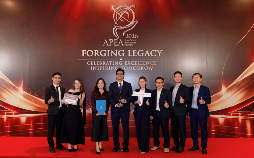 Chứng khoán Kafi đạt cú đúp giải thưởng tại APEA 2026, lợi nhuận 9 tháng tăng hơn 58% - Ảnh 2.