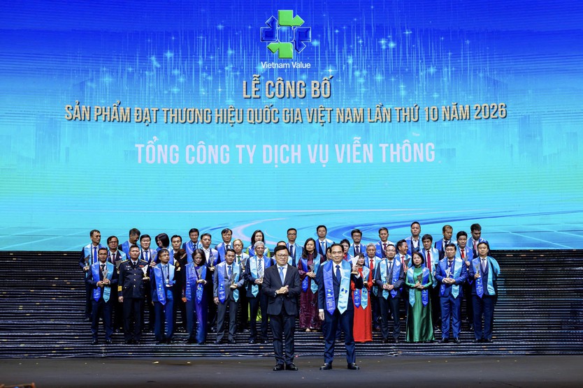Ba dịch vụ của VNPT đạt Thương hiệu quốc gia Việt Nam năm 2026 - Ảnh 1.