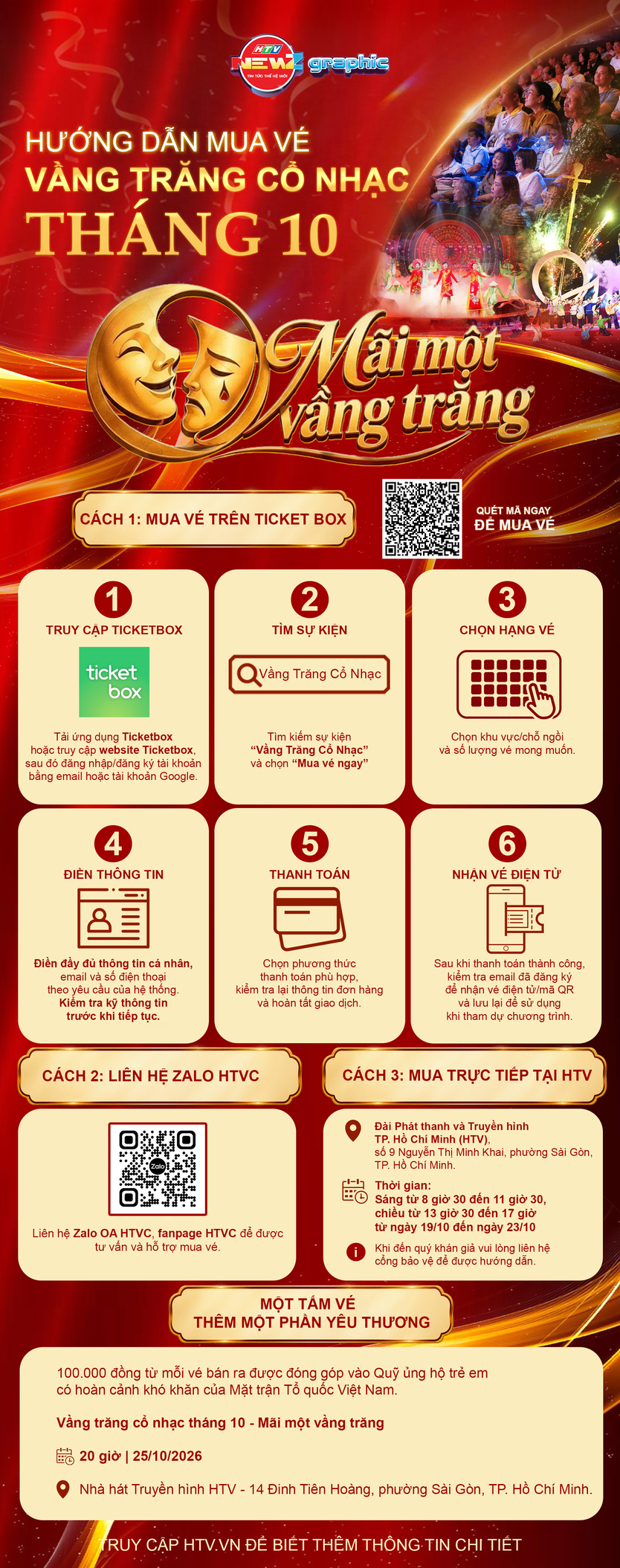 NewZGraphic: Hướng dẫn mua vé "Vầng trăng cổ nhạc" tháng 10 - Ảnh 2.