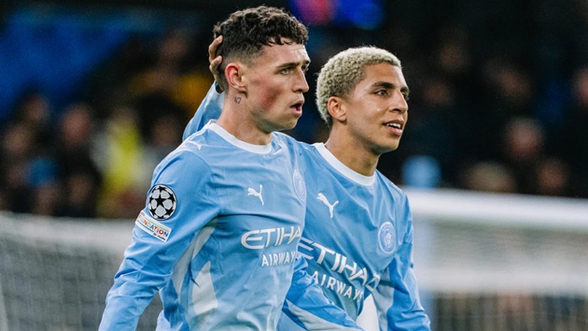 Man City thắng đậm AEK Athens, sân Etihad thưa vắng khán giả - Ảnh 4.