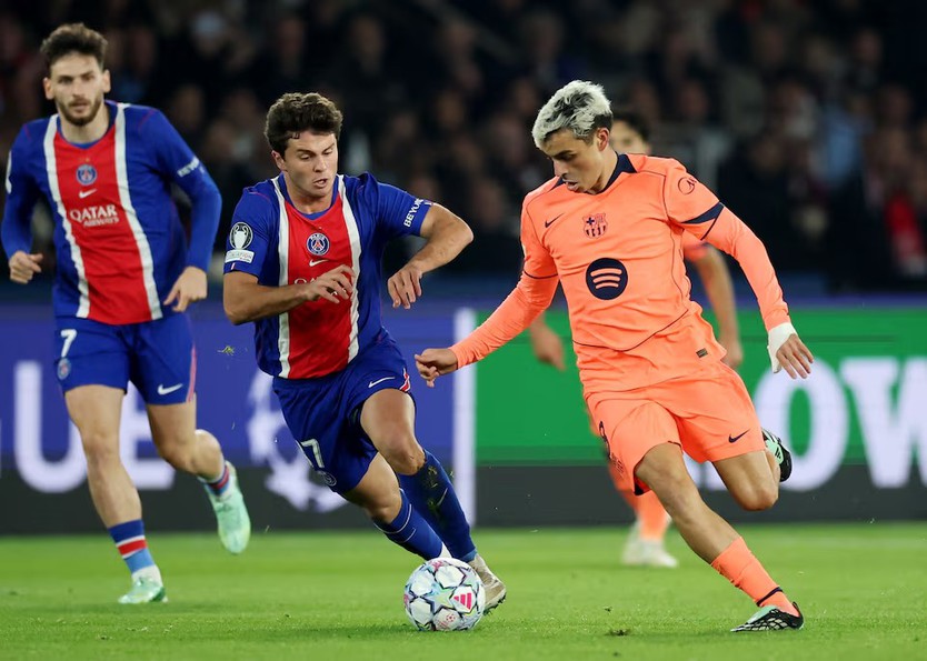 UEFA Champions League: Barcelona thất bại trước PSG với tỷ số 2-4 - Ảnh 2.