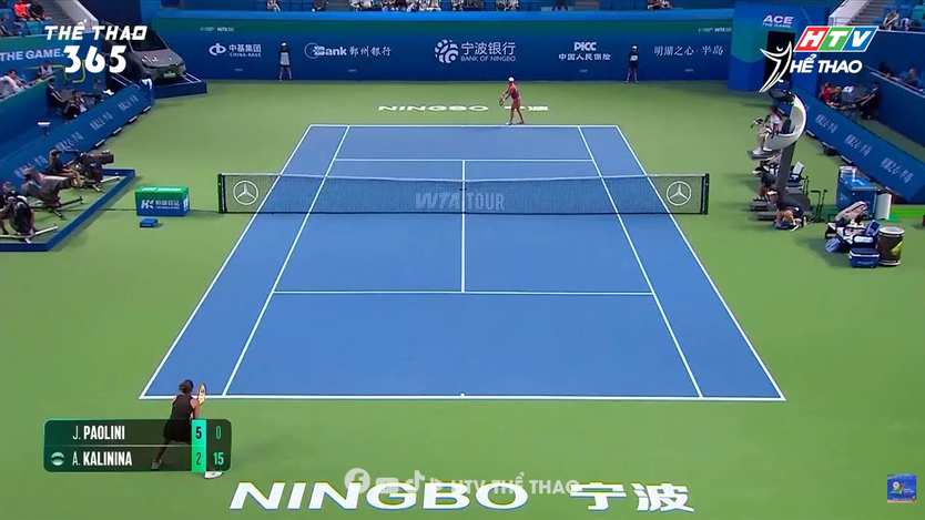 Jasmine Paolini ngược dòng ngoạn mục, giành vé vào vòng 3 Ningbo mở rộng - Ảnh 3.