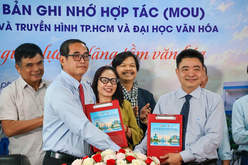 Đài phát thanh và truyền hình TP. Hồ Chí Minh và Trường Đại học Văn hóa TP. Hồ Chí Minh ký kết hợp tác phát triển nguồn lực văn hóa, truyền thông - Ảnh 3.