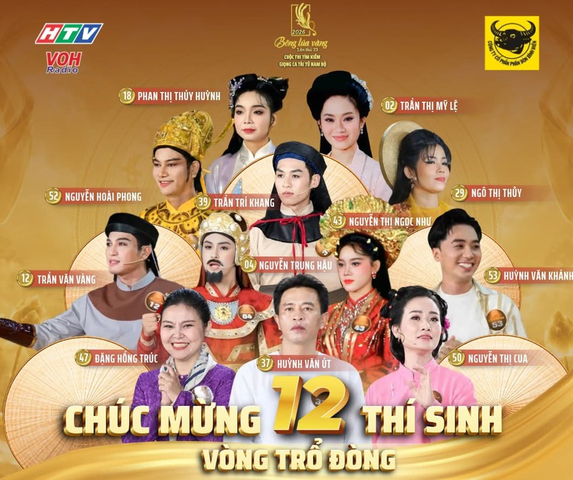 Bông lúa vàng 2026 công bố 12 thí sinh vào vòng Trổ đòng - Ảnh 5.