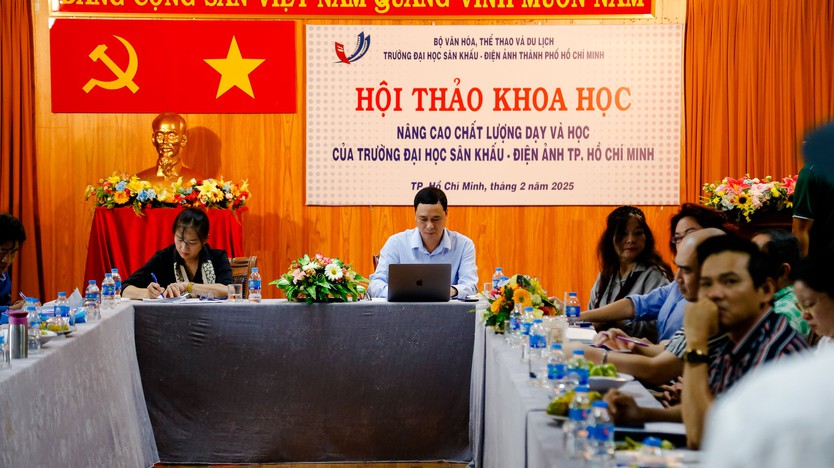Trường Đại học Sân khấu - Điện ảnh TP. Hồ Chí Minh kỷ niệm 50 năm sự nghiệp đào tạo - Ảnh 7.