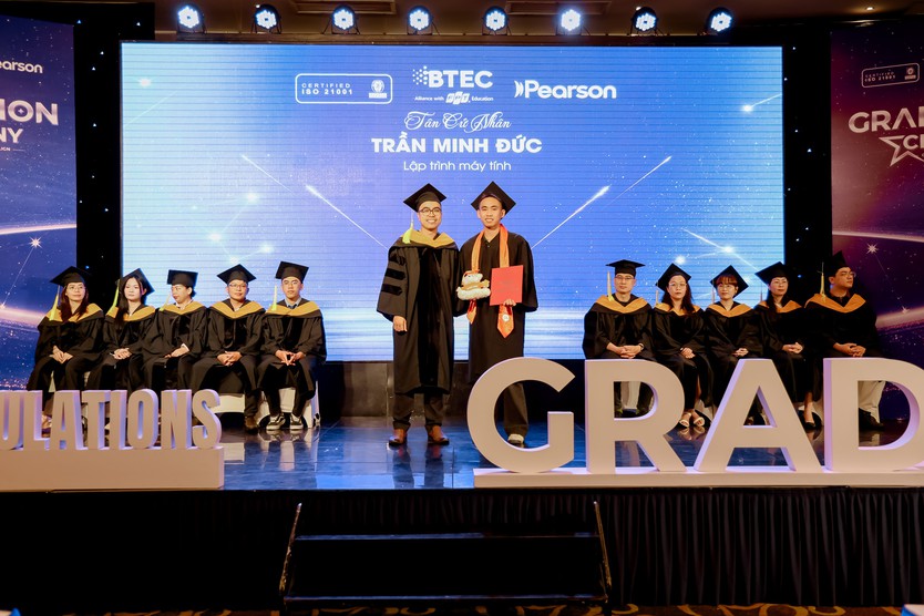 BTEC FPT TP. Hồ Chí Minh tổ chức Lễ tốt nghiệp khóa 7, góp phần phát triển nguồn nhân lực chuẩn quốc tế - Ảnh 12.