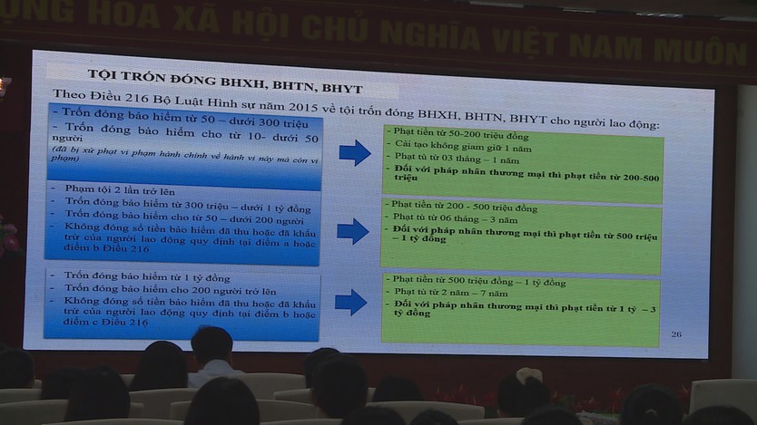 Slide trình bày quy định xử phạt vi phạm bảo hiểm xã hội, BHYT- Ảnh 2.