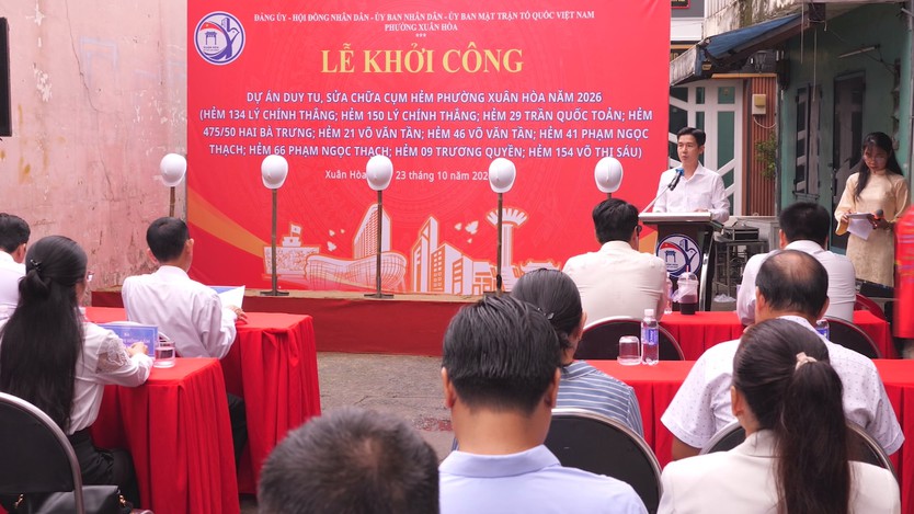 Đầu tư gần 9,5 tỷ đồng nâng cấp, cải thiện các tuyến hẻm tại Xuân Hòa - Ảnh 3.