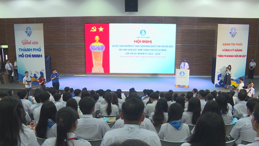 Hội Sinh viên TP. Hồ Chí Minh sơ kết giữa nhiệm kỳ, định hướng hoạt động đến năm 2028- Ảnh 1.