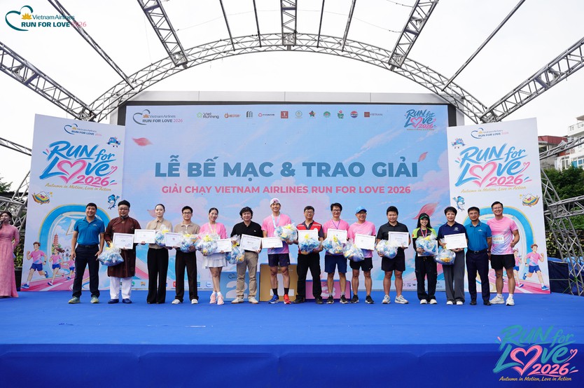 Run For Love 2026: Điểm hẹn của những bước chạy yêu thương trong hành trình “Chạm Thu Hà Nội”- Ảnh 18.