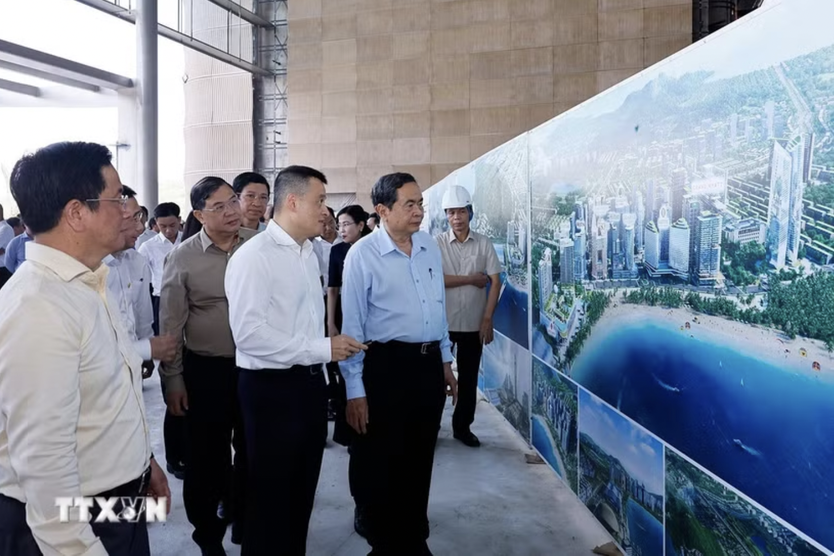 Chủ tịch Quốc hội Trần Thanh Mẫn nhấn mạnh tinh thần "3 không" trong thực hiện dự án phục vụ APEC 2027 - Ảnh 1.