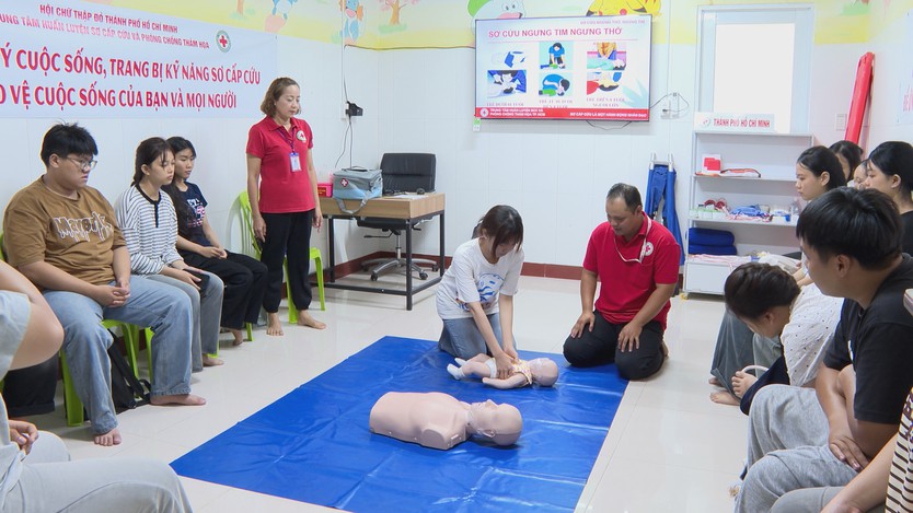 Nâng cao kỹ năng sơ cấp cứu, chủ động bảo vệ sức khỏe cộng đồng - Ảnh 2.