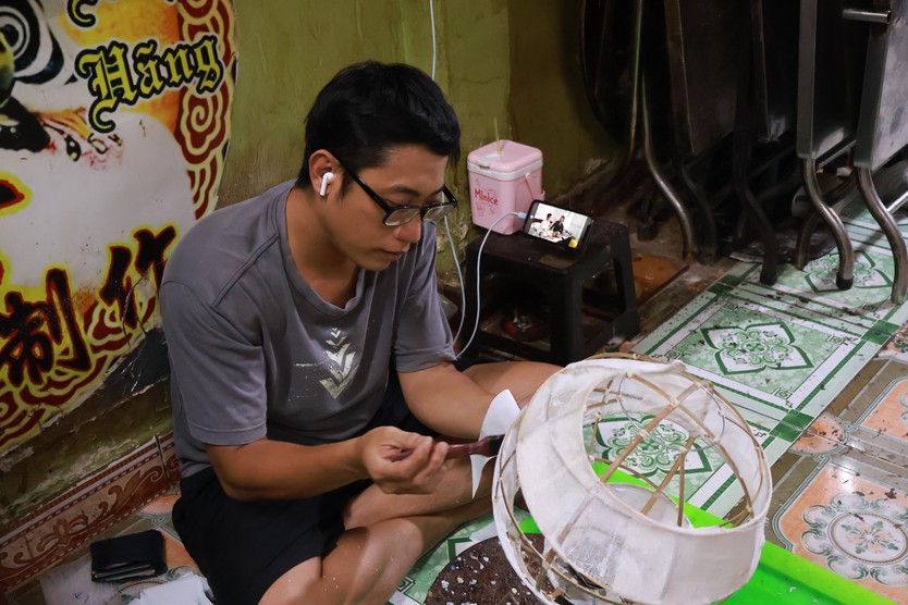 Chuyện ít biết phía sau những chiếc đầu lân thủ công - Ảnh 6.