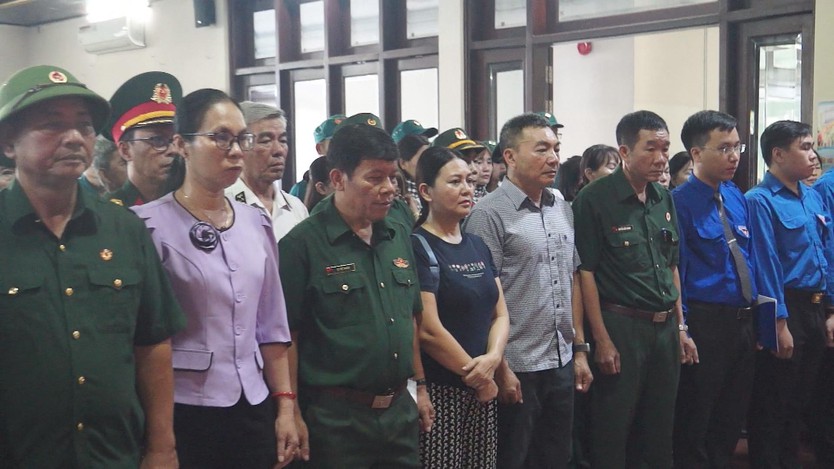 Đưa hài cốt liệt sĩ Lê Thế Khánh về an táng sau 54 năm - Ảnh 3.