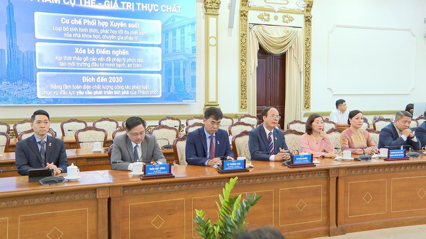 TP. Hồ Chí Minh phối hợp xây dựng thể chế, chính sách pháp luật giai đoạn 2026 - 2030 - Ảnh 2.