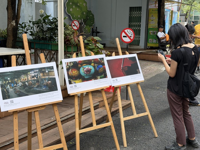Những mảnh vỏ trứng và câu chuyện nghệ thuật sơn mài Tương Bình Hiệp - Ảnh 7.