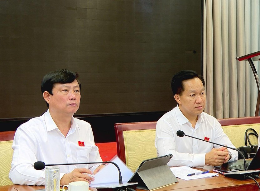 Đại biểu HĐND TP. Hồ Chí Minh góp ý nhiều nghị quyết quan trọng về kinh tế - xã hội - Ảnh 4.