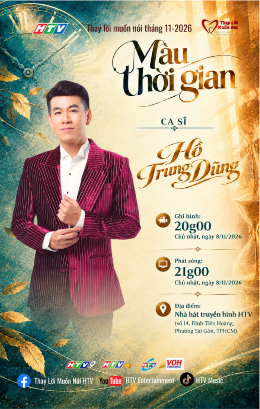 Quang Dũng, Hà Trần cùng dàn nghệ sĩ hội ngộ trong Thay lời muốn nói tháng 11 - "Màu thời gian" - Ảnh 3.