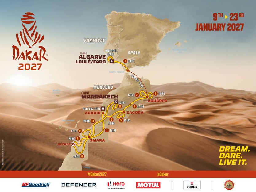 Dakar Rally 2027 trở lại Châu Phi sau 20 năm- Ảnh 1.