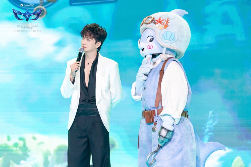 CẬU TƯ LÀNH, CÔ SAO khiến dàn cố vấn “nổi da gà” tại vòng 2 The Masked Singer 2026 - Ảnh 8.