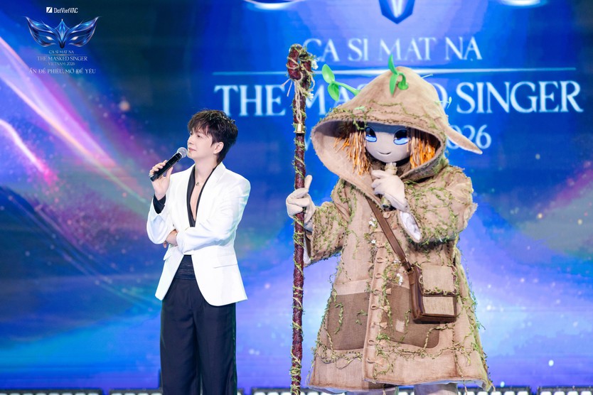 CẬU TƯ LÀNH, CÔ SAO khiến dàn cố vấn “nổi da gà” tại vòng 2 The Masked Singer 2026 - Ảnh 4.