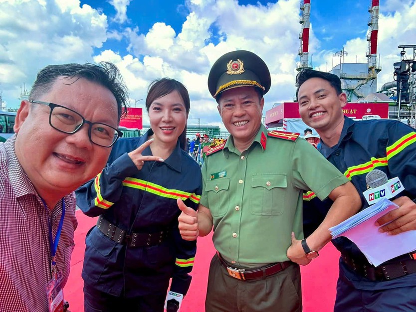 Những hình ảnh ấn tượng của buổi diễn tập chữa cháy lớn nhất năm ở TP. Hồ Chí Minh - Ảnh 12.