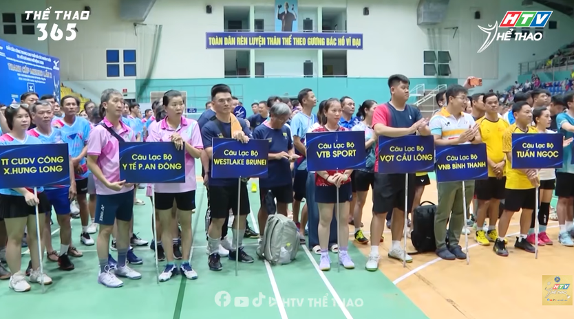 375 tay vợt tranh tài tại Giải cầu lông trung cao tuổi TP. Hồ Chí Minh 2026 - Ảnh 3.
