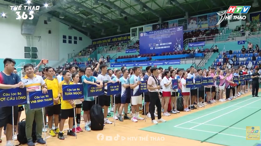 375 tay vợt tranh tài tại Giải cầu lông trung cao tuổi TP. Hồ Chí Minh 2026 - Ảnh 2.
