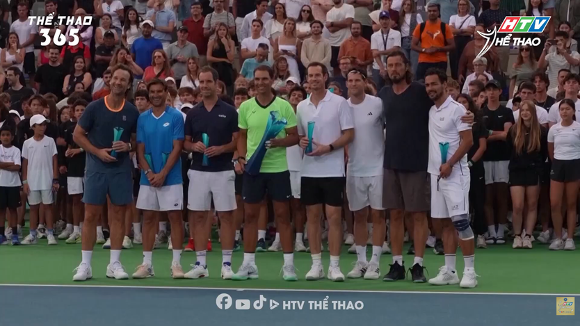Nadal và Murray tái xuất trong dịp kỷ niệm 10 năm Học viện Nadal - Ảnh 4.