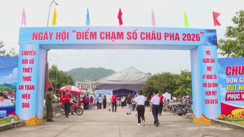 Xã Châu Pha tổ chức “Điểm chạm số 2026”, đưa công nghệ đến gần người dân- Ảnh 1.