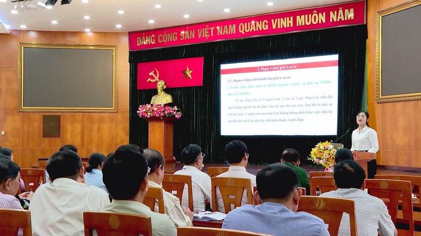 Phường Diên Hồng kiện toàn 26 Tổ hòa giải ở cơ sở - Ảnh 3.