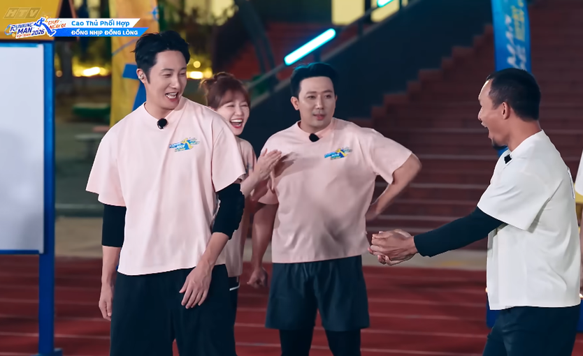 Gia tộc R "vật lộn" với màn truyền từ khóa bằng tiếng Anh | Running Man 4 - Chạy Ngay Đi - Ảnh 3.