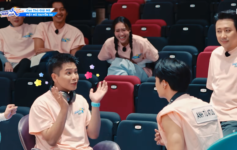 Gia tộc R "vật lộn" với màn truyền từ khóa bằng tiếng Anh | Running Man 4 - Chạy Ngay Đi - Ảnh 12.