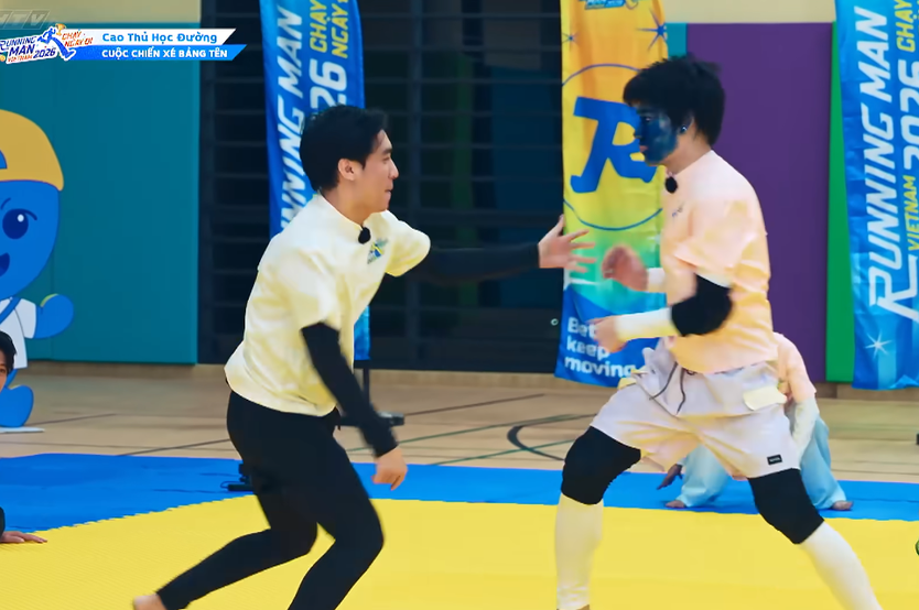 Gia tộc R "vật lộn" với màn truyền từ khóa bằng tiếng Anh | Running Man 4 - Chạy Ngay Đi - Ảnh 16.