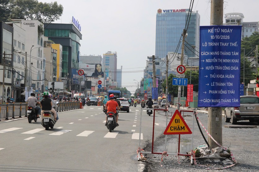 TP. Hồ Chí Minh điều chỉnh hướng lưu thông, người dân lưu ý lộ trình - Ảnh 4.