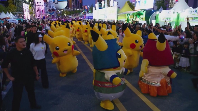 Hàn Quốc: Dàn Pikachu vui nhộn ở lễ hội Gangnam 2026 - Ảnh 2.