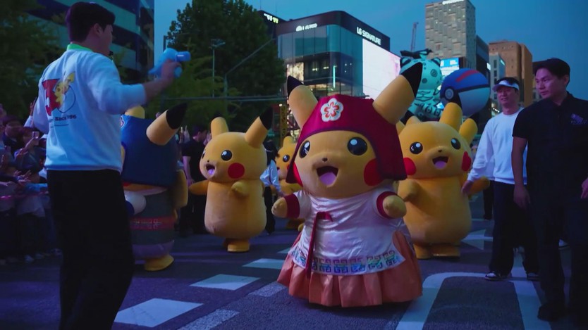 Hàn Quốc: Dàn Pikachu vui nhộn ở lễ hội Gangnam 2026 - Ảnh 3.