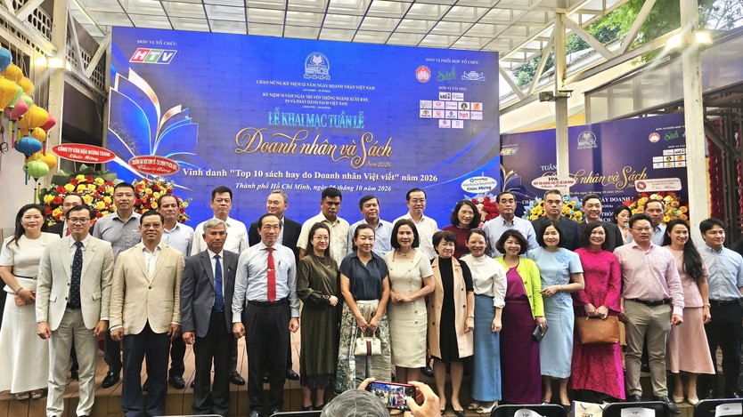 67 tác phẩm nổi bật của doanh nhân Việt tại Tuần lễ Doanh nhân và Sách 2026 - Ảnh 11.