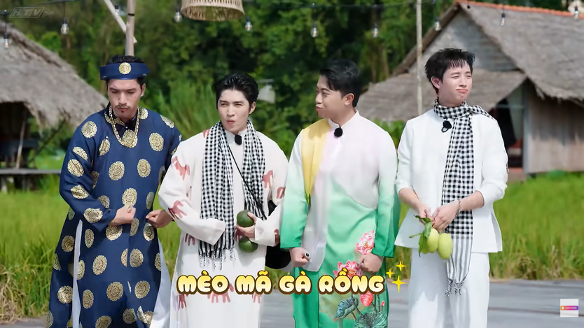 Tái hiện văn hóa cây bẹo chợ nổi, Pháp Kiều nắm quyền “tranh giành” đồng đội | 2 Ngày 1 Đêm - Ảnh 9.