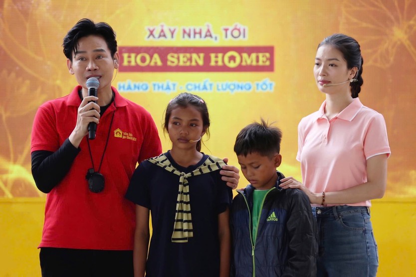 Dàn nghệ sĩ ghi hình Mái ấm gia đình Việt tại Ninh Bình - Ảnh 6.