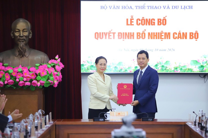 Bộ VHTTDL công bố và trao các quyết định bổ nhiệm cán bộ - Ảnh 7.
